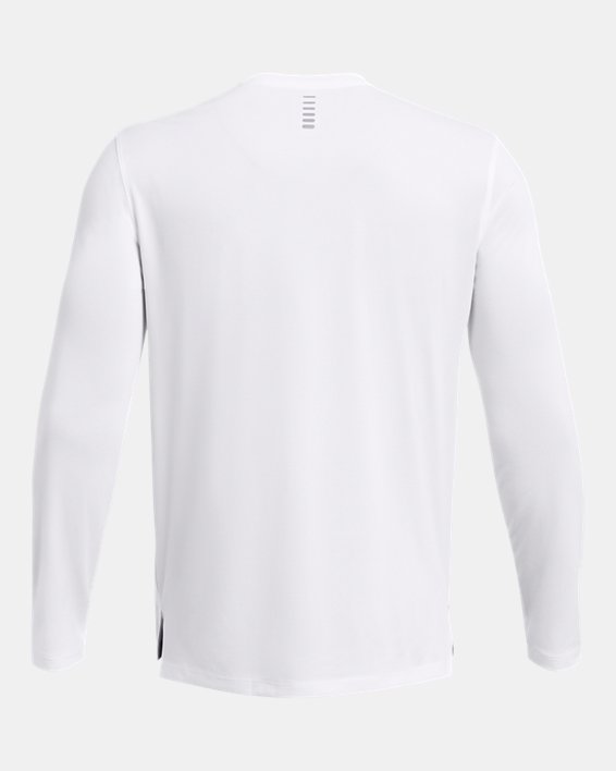 Men's UA Launch Long Sleeve, White, pdpMainDesktop image number 4